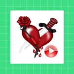 Logo of WASticker -Animated Love android Application 