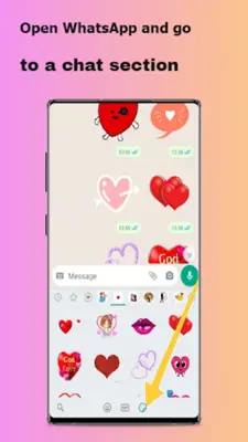 WASticker -Animated Love android App screenshot 6